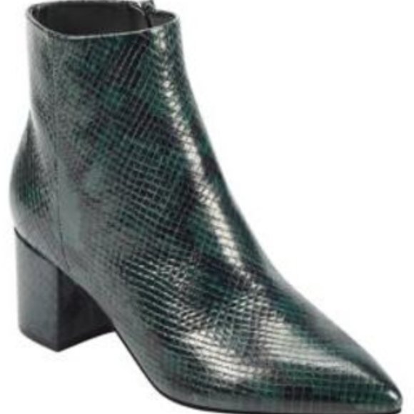 [Marc Fisher] Jelly Block Heel Booties - Picture 4 of 5